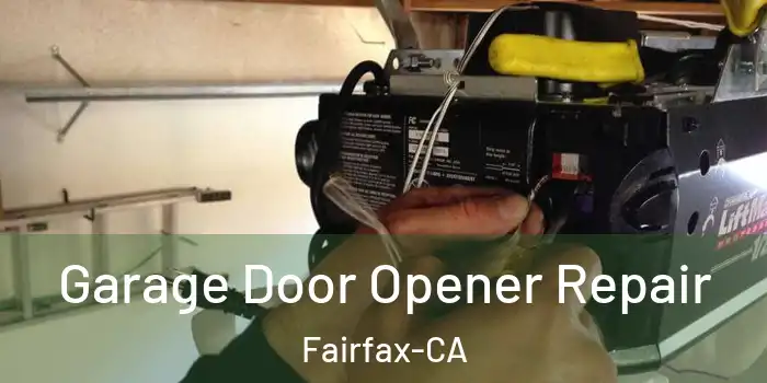  Garage Door Opener Repair Fairfax-CA